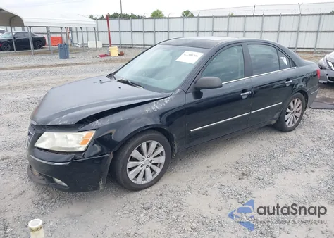 2009 Hyundai Sonata Limited V6 из США, поврежденный, VIN 5NPEU46F19H545413